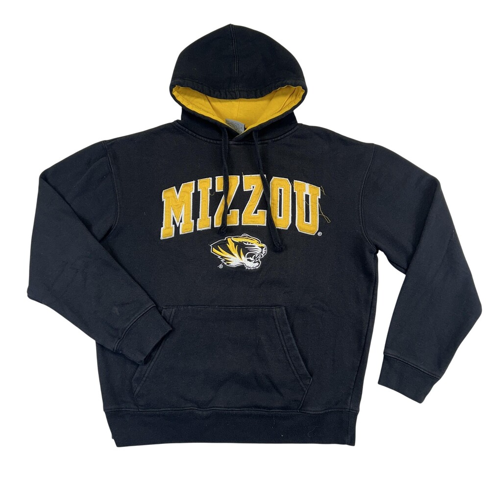 Missouri Tigers Hoodie Womens Small Black NCAA Stadium Athletics Sweatshirt